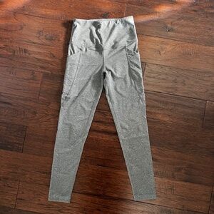 SO Women's Gray Stretch Pull On Leggings Size XS